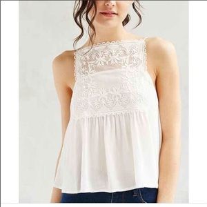 Urban Outfitters Kimchi Blue Embroidered Cami sz M